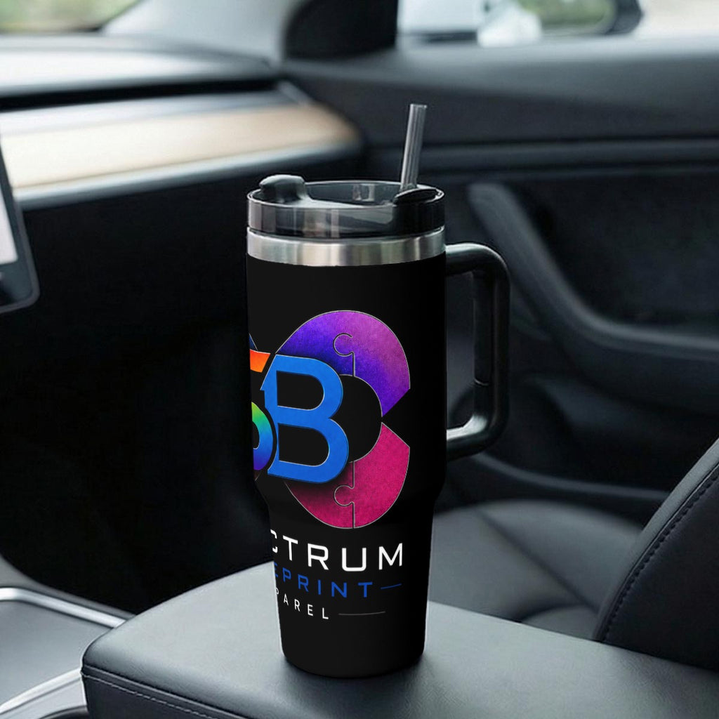 40 oz Tumbler With Handle Printed in USA