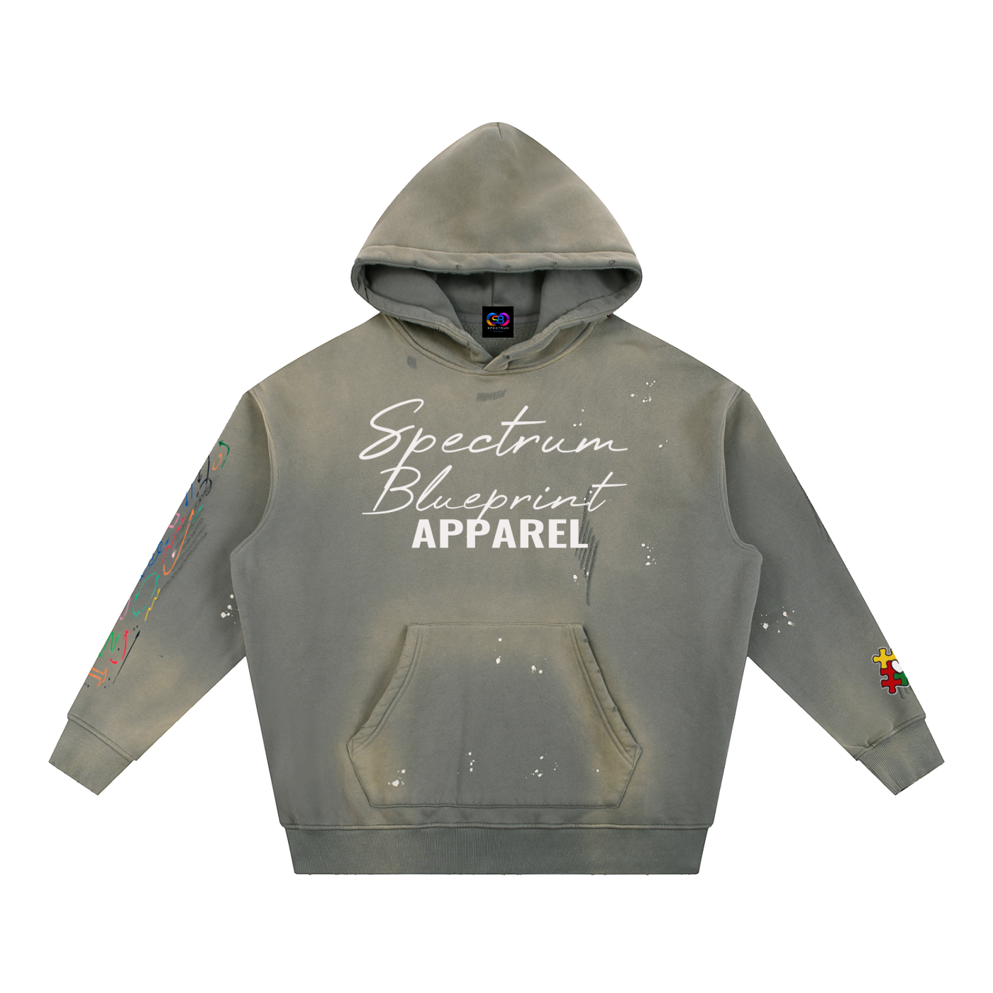 Blueprint To Being Different Adult Hoodie