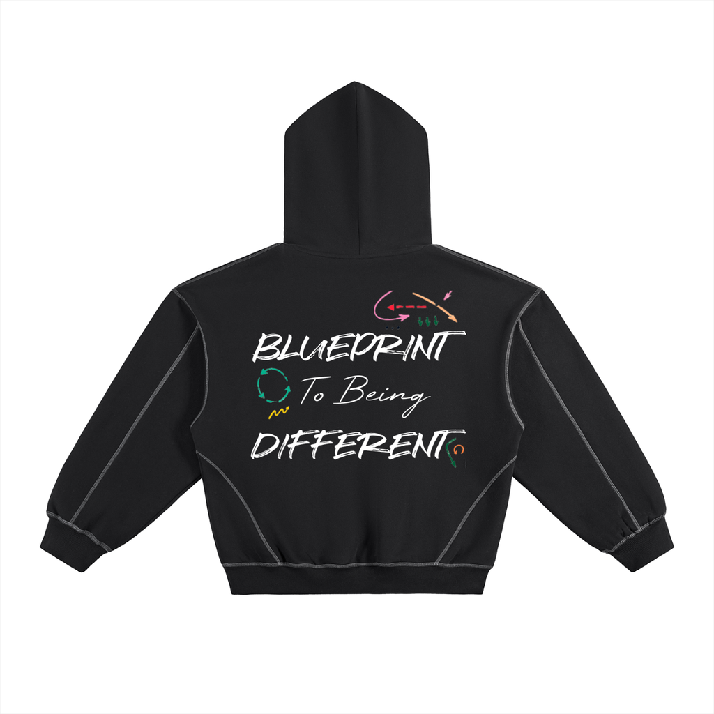 Blueprint To Being Different Men’s Hoodie