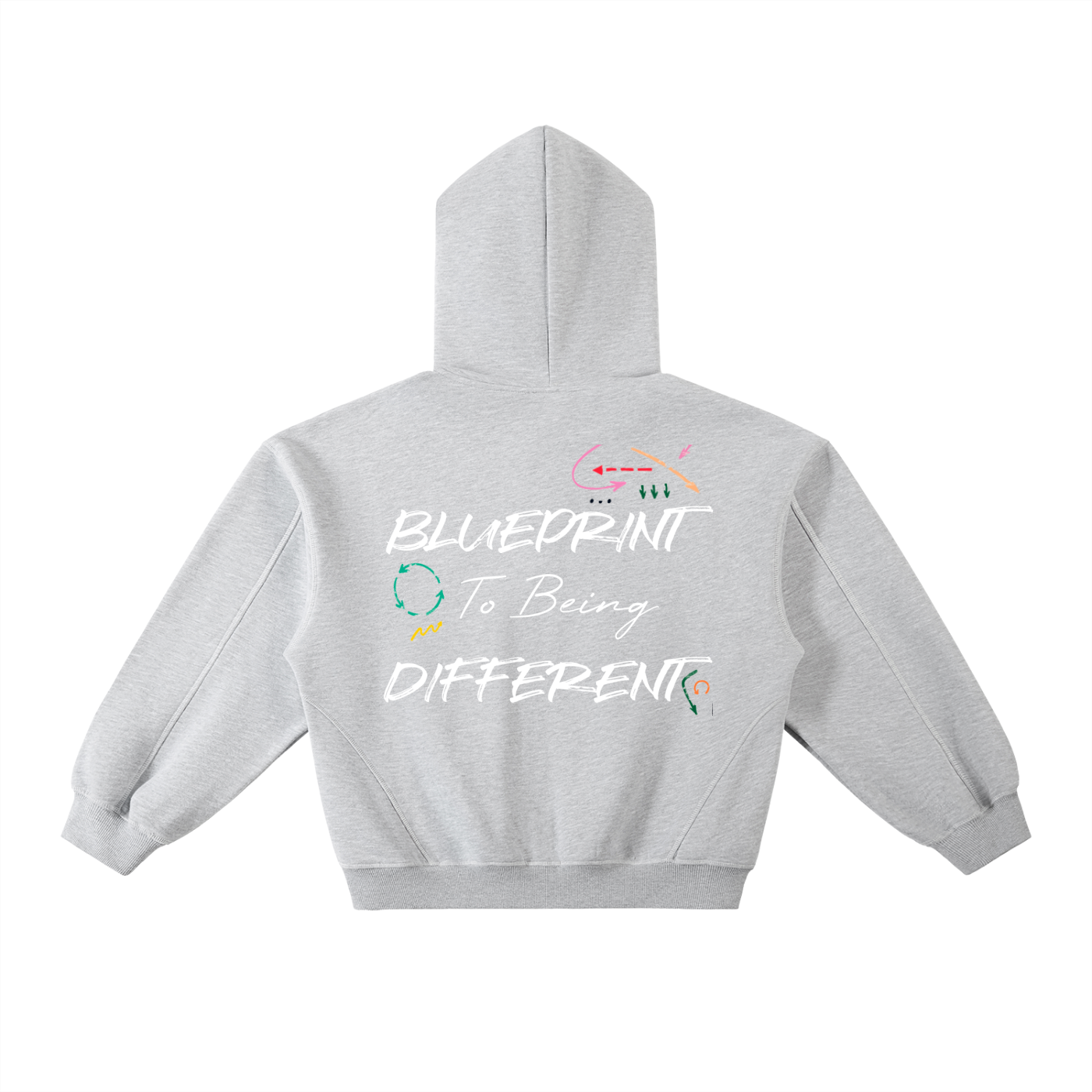 Blueprint To Being Different Men’s Hoodie
