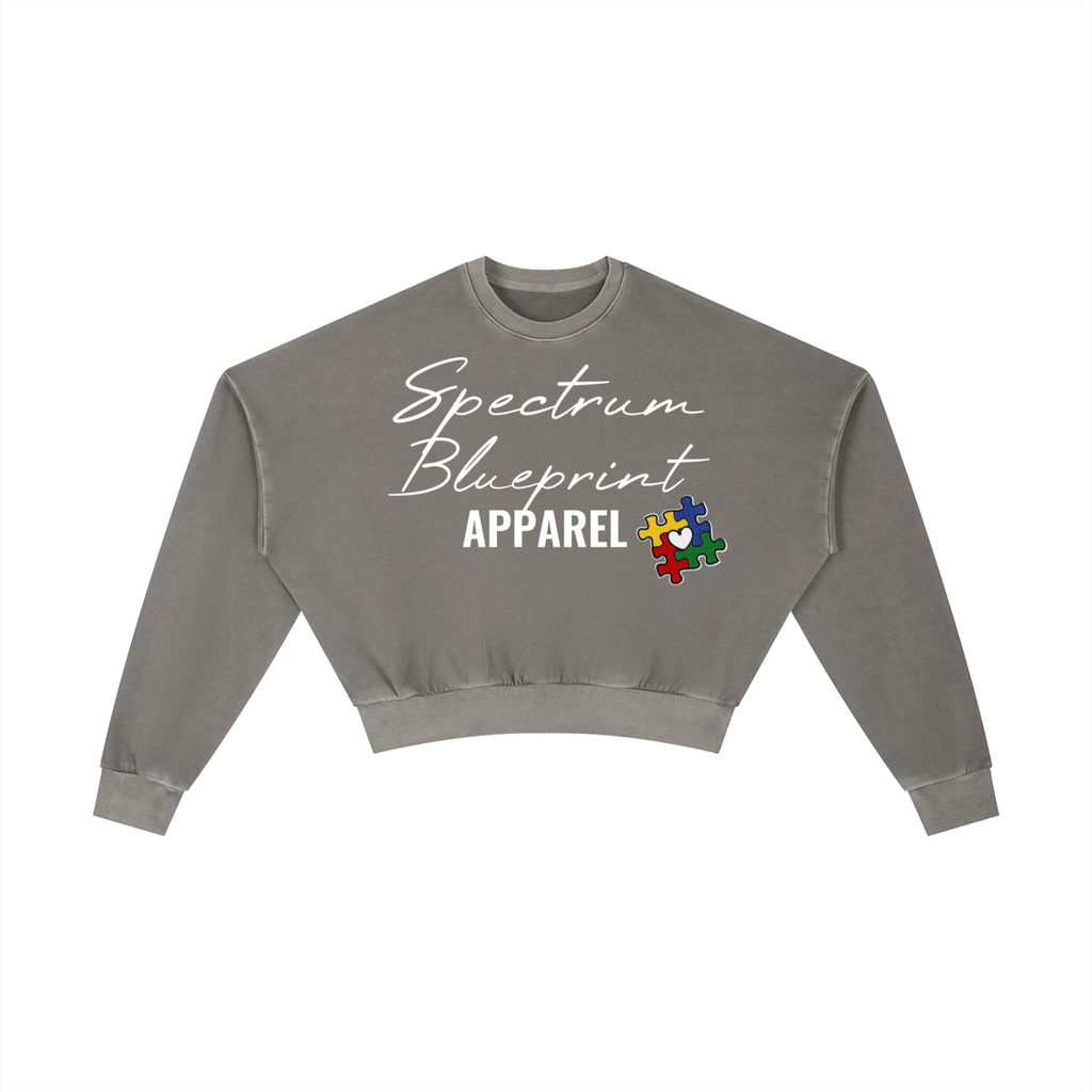 Blueprint To Being Different Women’s Cropped Sweatshirt