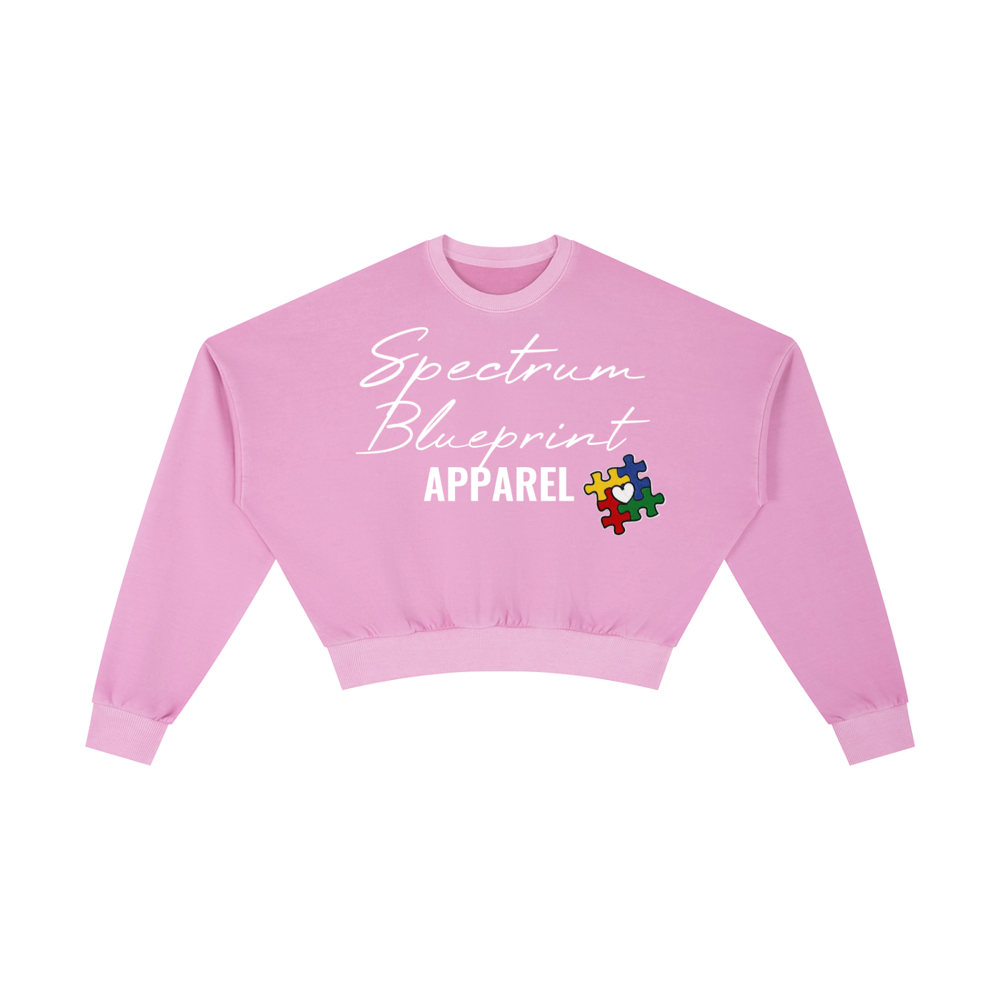 Blueprint To Being Different Women’s Cropped Sweatshirt